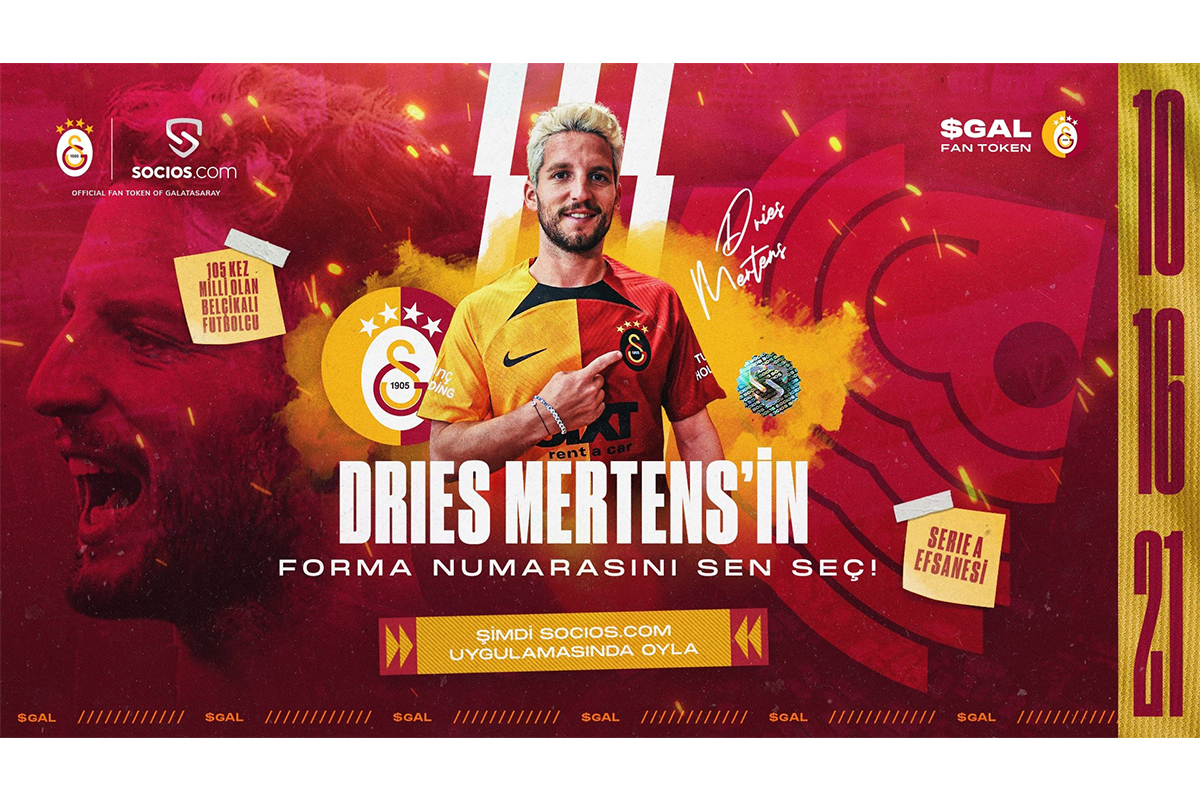 Dries Mertens&#039;in forma numarasını taraftarlar seçecek