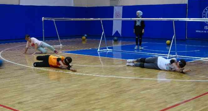 Isparta Kadın Goalball Takımı çalışmalarını  sürdürüyor