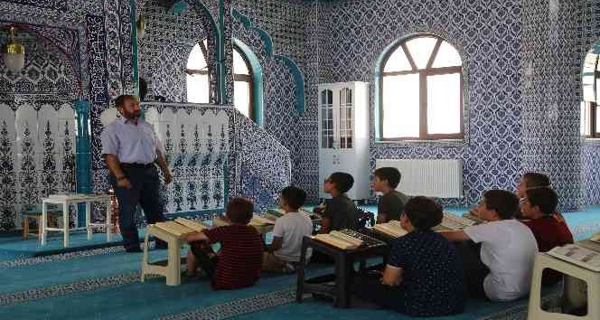 Gümüşhane’de çocuklar önce Kuran-ı Kerim eğitimi alıyor, sonra spora teşvik ediliyor
