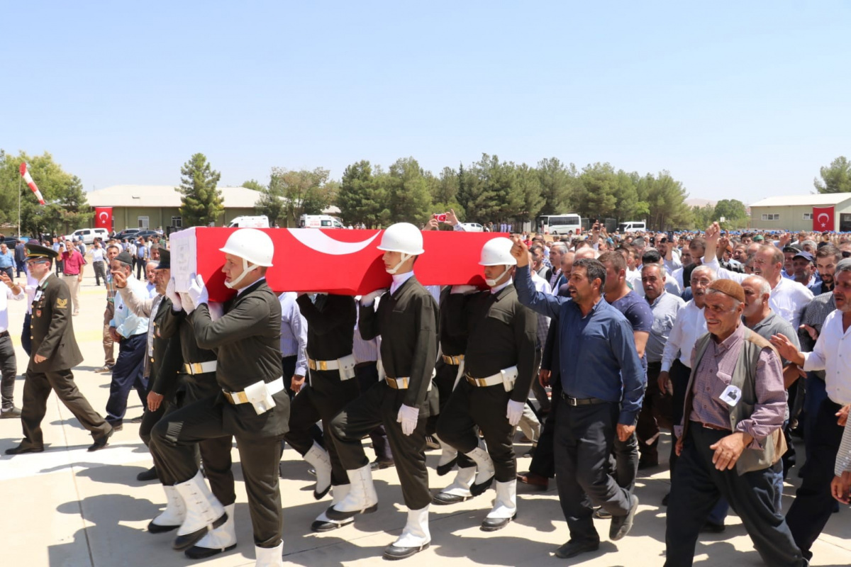 Şehit Teğmen Ömer Bağra için Siirt’te tören düzenlendi