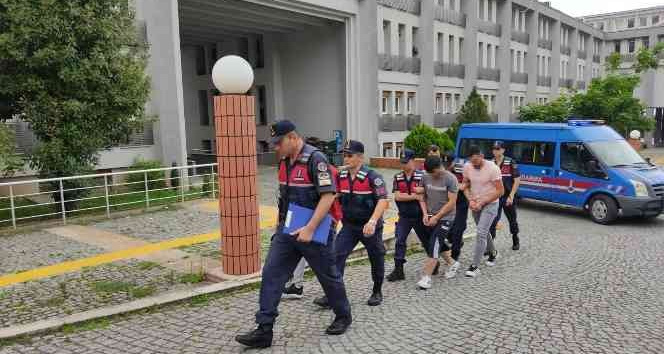 Tüp hırsızları yakalandı