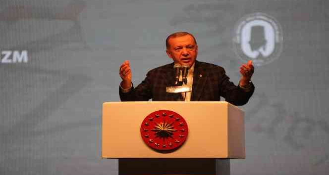 Cumhurbaşkanı Erdoğan: “Avrupa devletlerinin ülkemizdeki Alevi Bektaşi vatandaşlarımızın üzerinde oynamaya çalıştığı kirli oyunu sizlerin de gördüğüne inanıyorum"