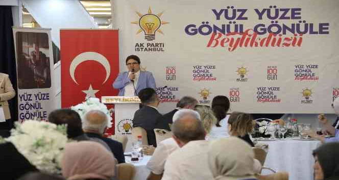 AK Parti İstanbul’un “Yüz Yüze 100 Gün” ziyaretleri sürüyor