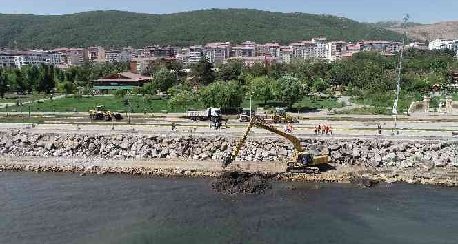 Van Gölü’nde ’dip temizliği’ başladı