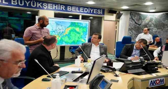 İBB Başkanı İmamoğlu: “İstanbul’da 5 bin 890 personelimizle, 2 bin 135 araçla vatandaşımızın hizmetindeyiz”