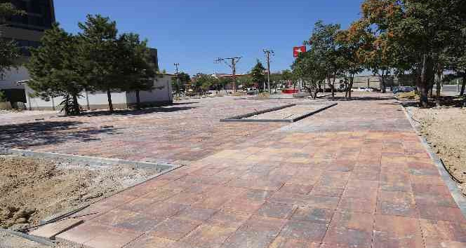 Karaman’da yeni park yapım çalışması