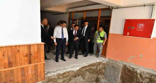 Isparta’da okulların tadilat ve bakım çalışmaları için 600 milyon lira ödenek