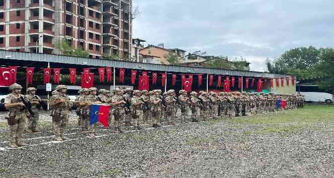 Ordu’dan 120 komando dualarla Suriye’ye uğurlandı