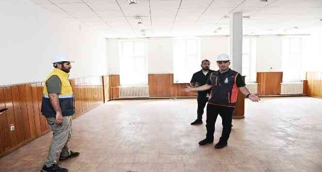 Beyoğlu’nda Tarihi bir yapı daha ihya ediliyor: Kütüphane ve Gençlik Merkezi olacak