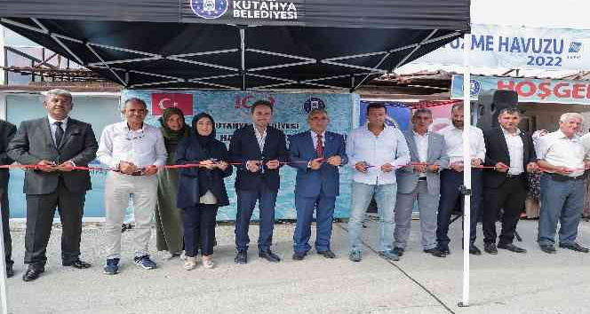 Yoncalı’da Çelik Hamamı’nın havuz kısmı hizmete sunuldu