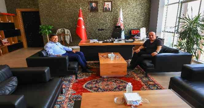 Başkan Çakın, Düzce’ye atanan Albay Murat Kılıç’ı makamında ağırladı