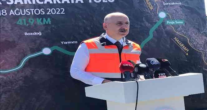 Sarıcakaya yol projesi 2023 yılında tamamlanacak
