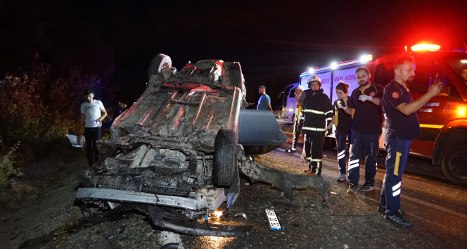 Kastamonuda feci kaza: 3 ölü, 5 yaralı
