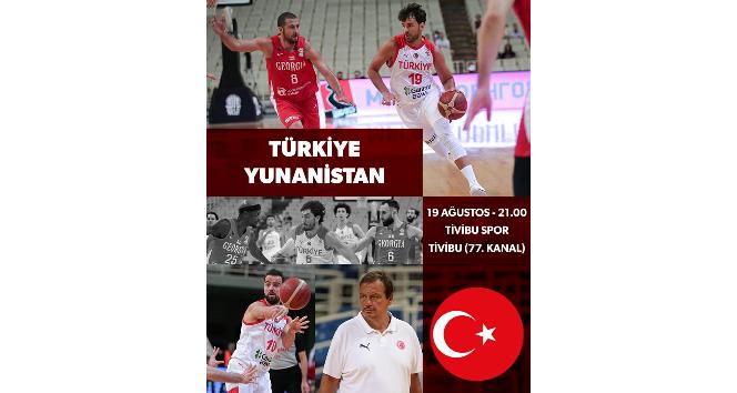 Türkiye-Yunanistan basketbol maçı Tivibu Spor’da yayınlanacak