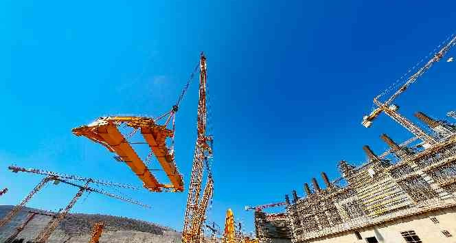Akkuyu NGS’nin 1’inci güç ünitesinde kutup vincinin montajı yapıldı