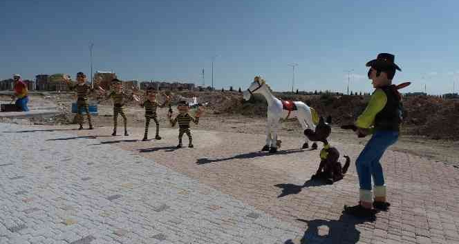 Karaman’da Masal Parkında çalışmalar devam ediyor