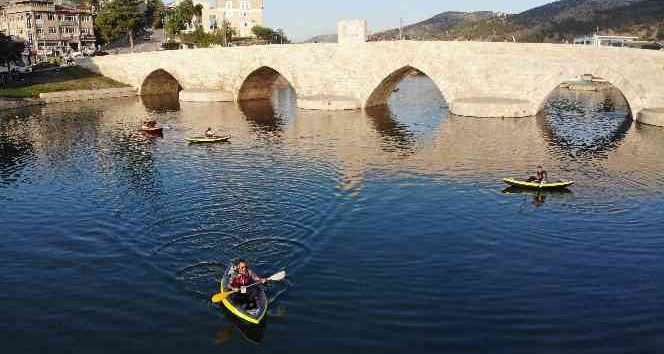 Kanal Tokat’ta kano heyecanı