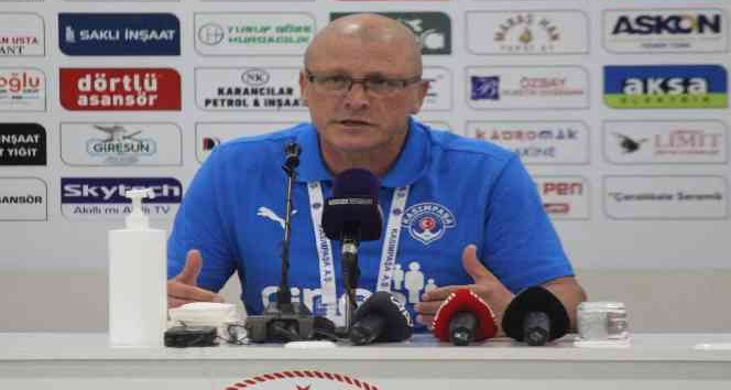 Necati Erkmen: "Verdiğimiz mücadeleden puanla dönmeyi isterdik"