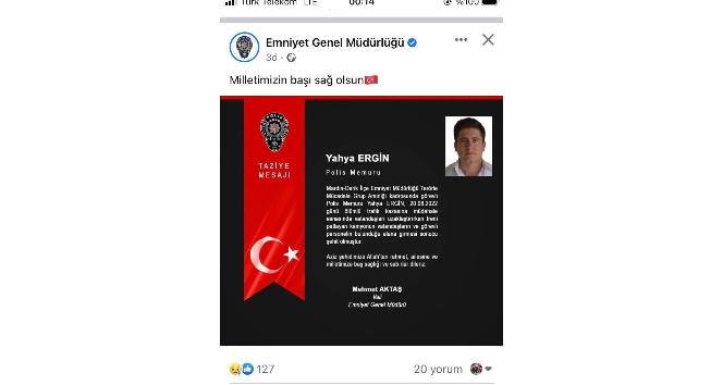 Mardin’deki kazada bir polis şehit oldu