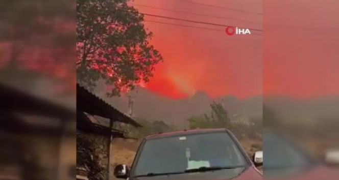 Çinde baş döndürücü sıcaklar zımnında orman yangını çıktı