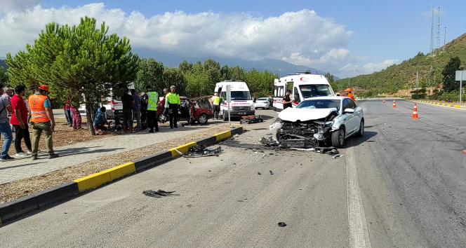 Fethiyede trafik kazası: 5 yaralı