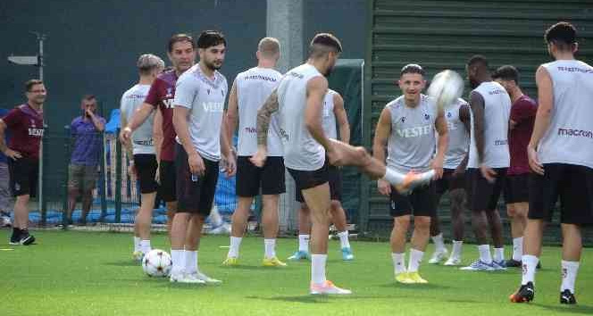 Trabzonspor, FC Kopenhag maçı hazırlıklarını sürdürdü