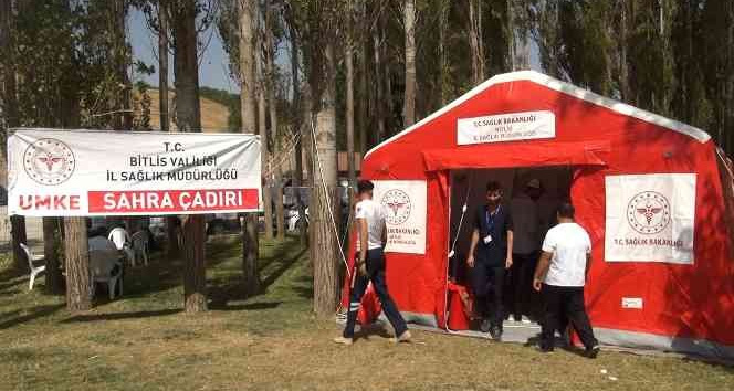 Bitlis İl Sağlık Müdürlüğü’nden 1071 etkinliklerinde sağlık hizmeti
