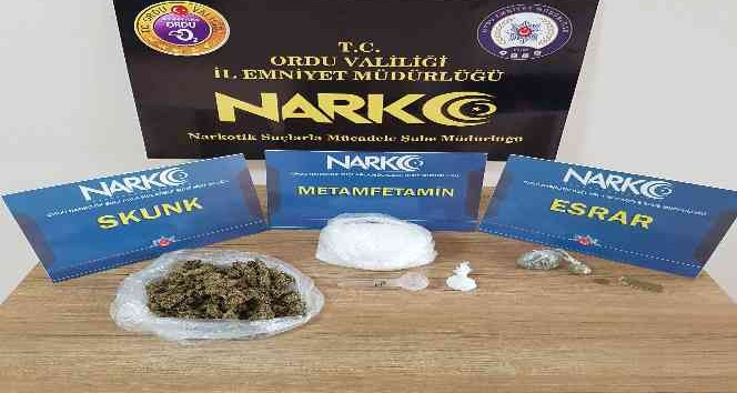 Ordu’da uyuşturucu operasyonu: 2 gözaltı