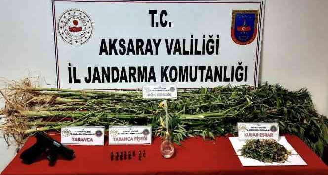 Jandarmadan uyuşturucu operasyonu: 2 gözaltı