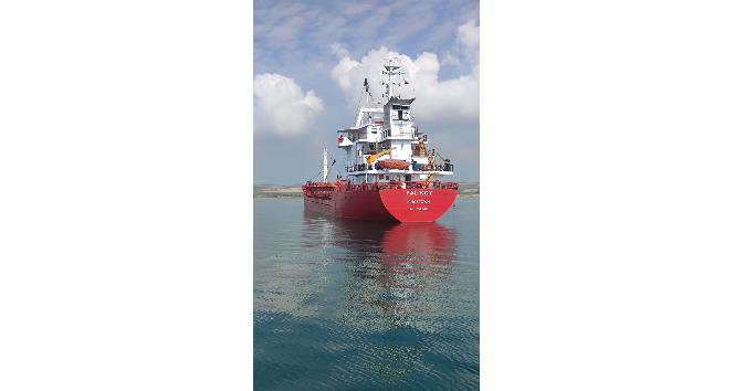 Kargo gemisi Çanakkale’de karaya oturdu