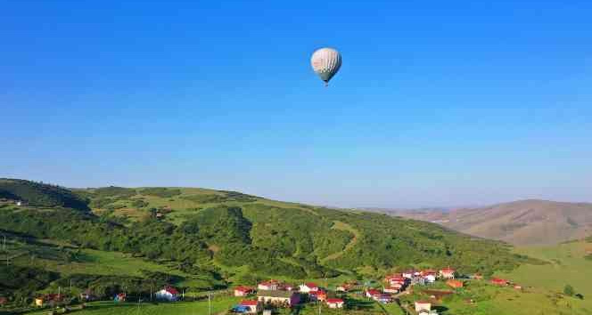 Ordu yaylalarında balon turizmi