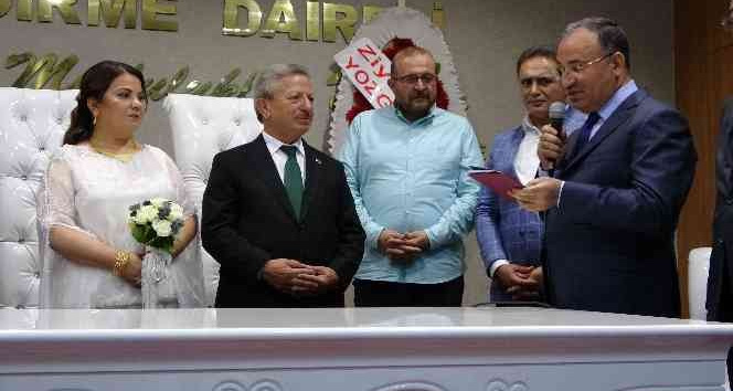 Bakan Bozdağ, nikah şahidi oldu