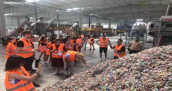 Geri dönüşüme çözüm için 5 ülkenin gençleri Kırıkkale’de buluştu