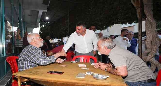 Başkan Sandal, ziyaretini Onur Mahallesi ile sürdürdü