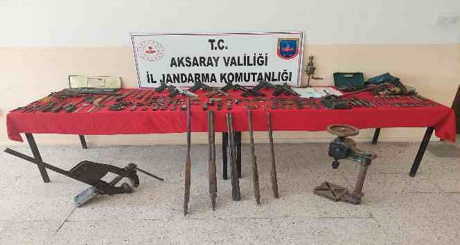Ev değil silah imalathanesi çıktı