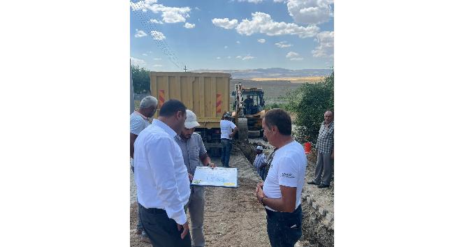 Çiçekdağı’nda belediye içme suyu çalışmalarında sona geldi