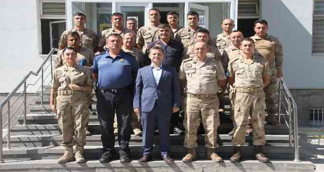 Kaymakam Demirer’den veda ziyaretleri