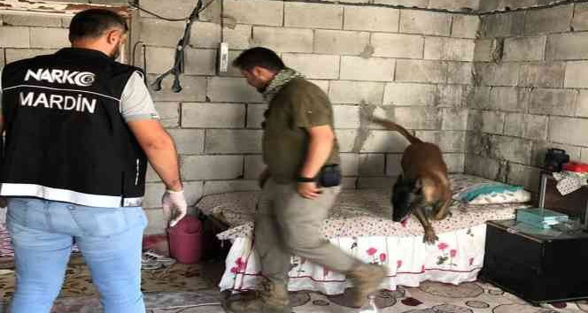Mardin’de polis zehir tacirlerine göz açtırmıyor