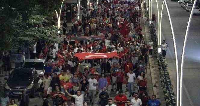 Tokat’ta fener alayı, renkli görüntülere sahne oldu