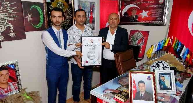 Silvan şehidi Mehmet Ali Sarak’a şiir bestelendi