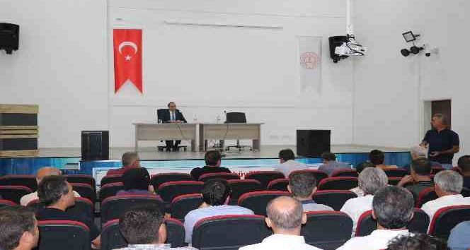 Bingöl’de eğitim kurumları müdürler kurulu toplantısı yapıldı