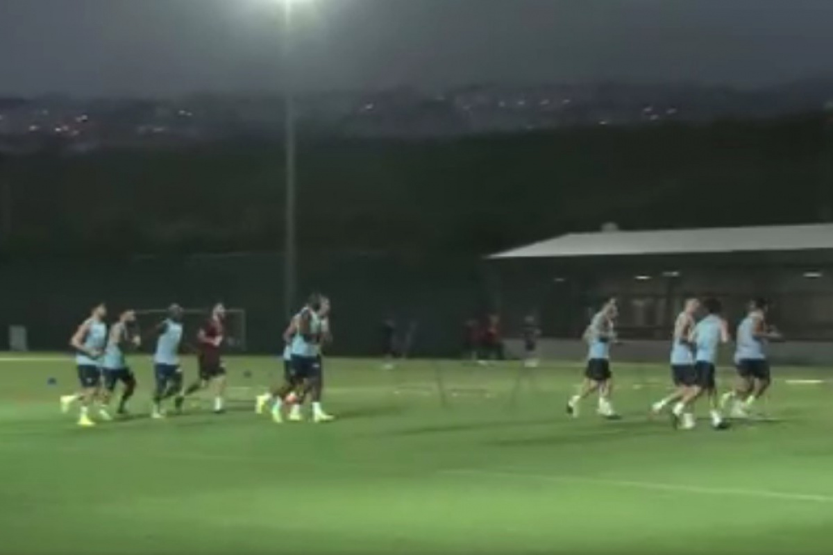 Trabzonspor, Ümraniyespor maçı hazırlıklarını sürdürdü