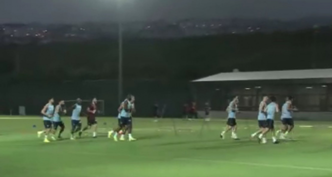 Trabzonspor, Ümraniyespor maçı hazırlıklarını sürdürdü