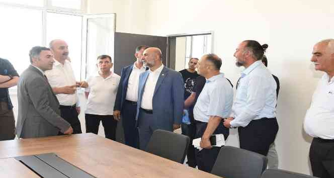 Vali Canalp, Batman Teknokent binasını ziyaret etti