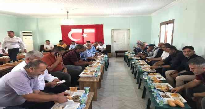 Teröristlerin katlettiği baba ile oğlu için mevlit okutuldu