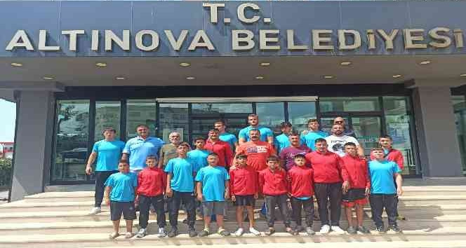 Altınovalı Pehlivanlar, Elmalı’ya uğurlandı