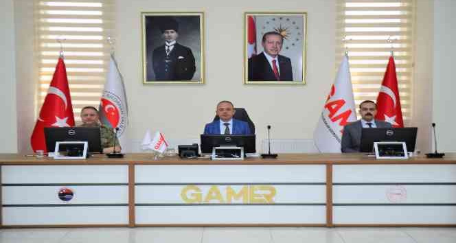 İl Güvenlik ve Asayiş Koordinasyon toplantısı yapıldı