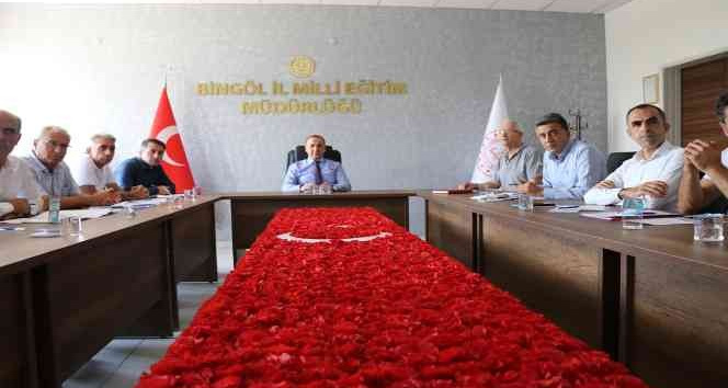 Bingöl’de yeni eğitim öğretim yılı sene başı toplantısı gerçekleştirildi