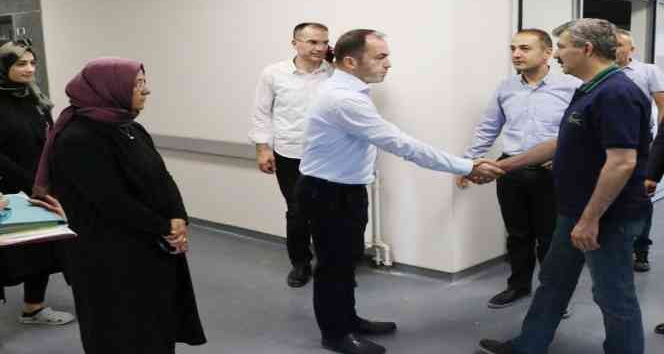 Başkan Altınsoy, Sultanhanı Devlet Hastanesi inşaatını inceledi