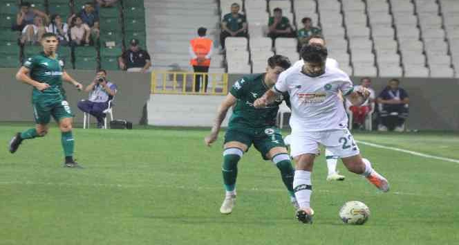Spor Toto Süper Lig: Giresunspor: 0 - Konyaspor: 0 (İlk yarı)